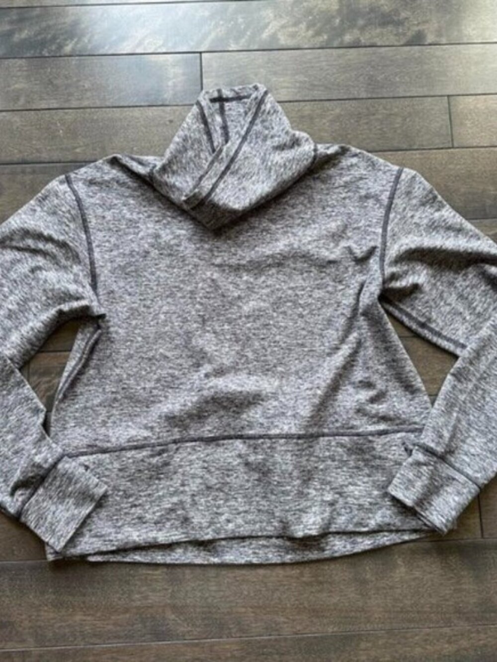 Lululemon Rulu Mock Neck Longsleeve Top